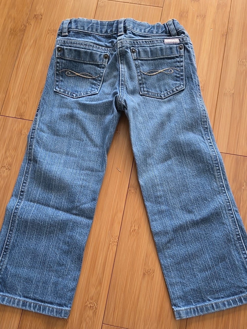 Janie And Jack Wide Leg Jeans - 4T - Picture 3 of 3